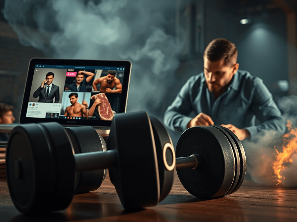 Dumbbells and Demagogues: The Bizarre Battle for the Bros