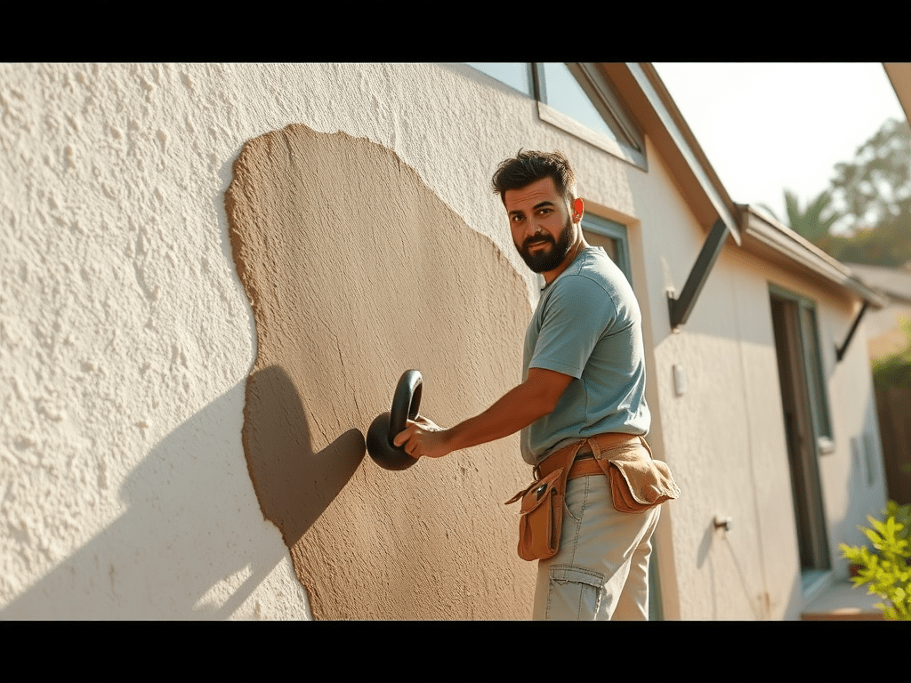 The Stucco Incident: A Tale of Paranoia, Kettlebells, and&nbsp;Redemption